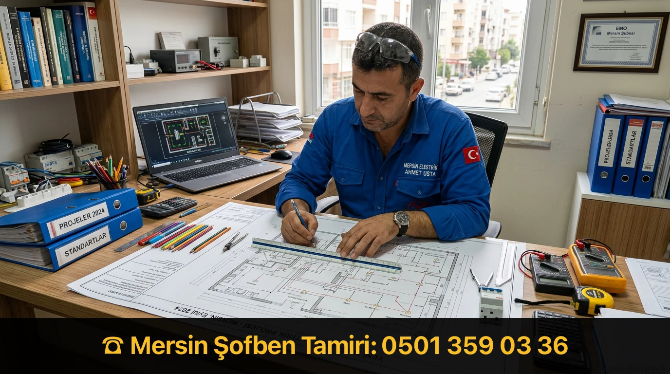 0501 359 03 36 | Dükkan Açılışı İçin Elektrik Projesi Mersin