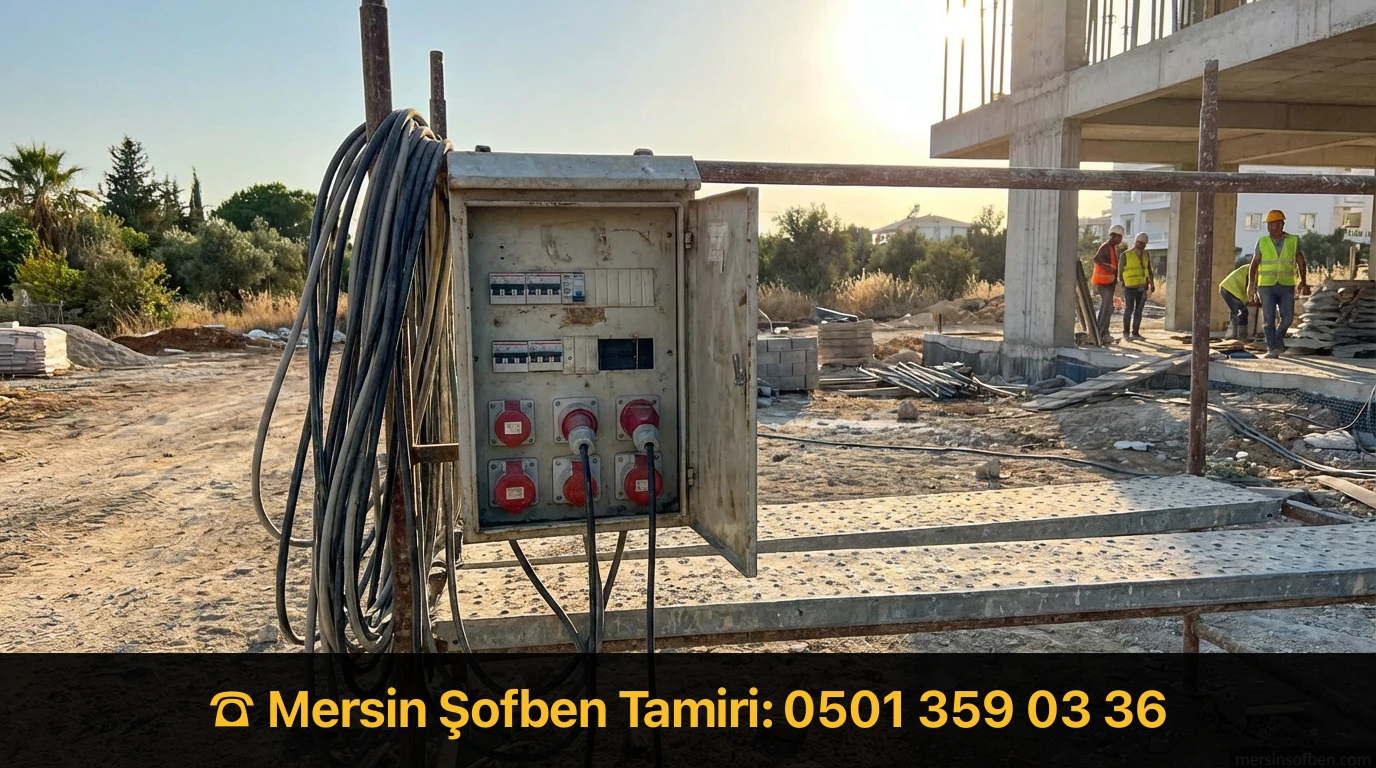 0501 359 03 36 | Mersin Şantiye Panosu Kiralama