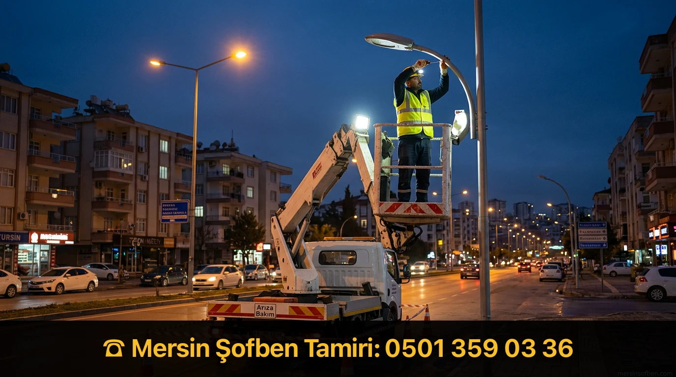 0501 359 03 36 | Mersin Sokak Lambası Arıza Bildirimi